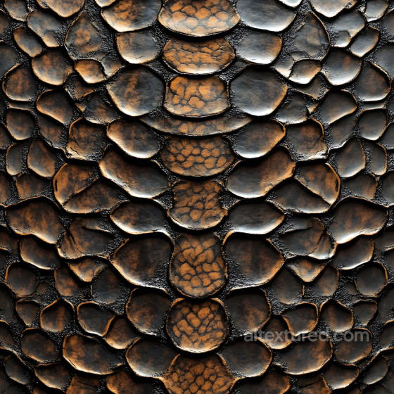 Of Reptilian Scale Skin With Detailed Aged Scales And Organic Surface Skin texture preview