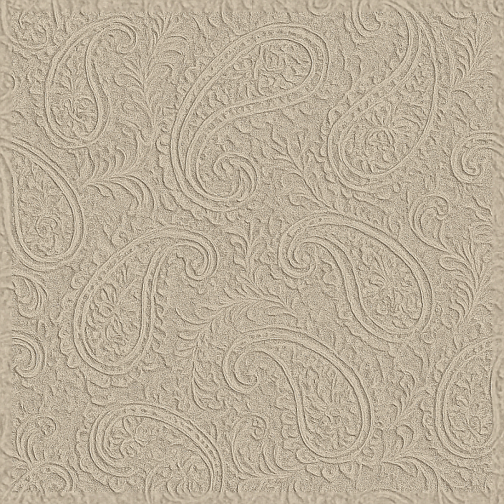 Oriental Paisley Classic Wallpaper With Embossed Jacquard And Matte Cot… seamless PBR texture preview