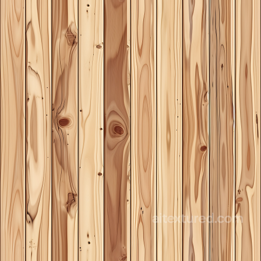 Pine Wood Planks PBR Texture with Natural Knots and Grain seamless Wood PBR texture