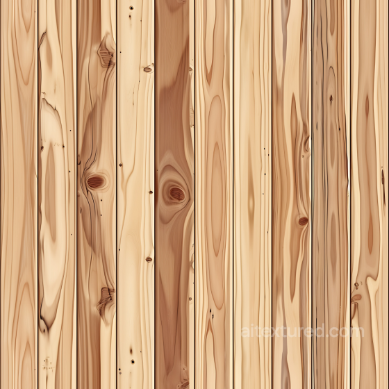 Pine Wood Planks PBR Texture with Natural Knots and Grain Wood texture preview