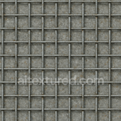 seamless Seamless 3d texture pbr 8k wire mesh fence with galvanized metal and metal rust details texture 8k free download PBR