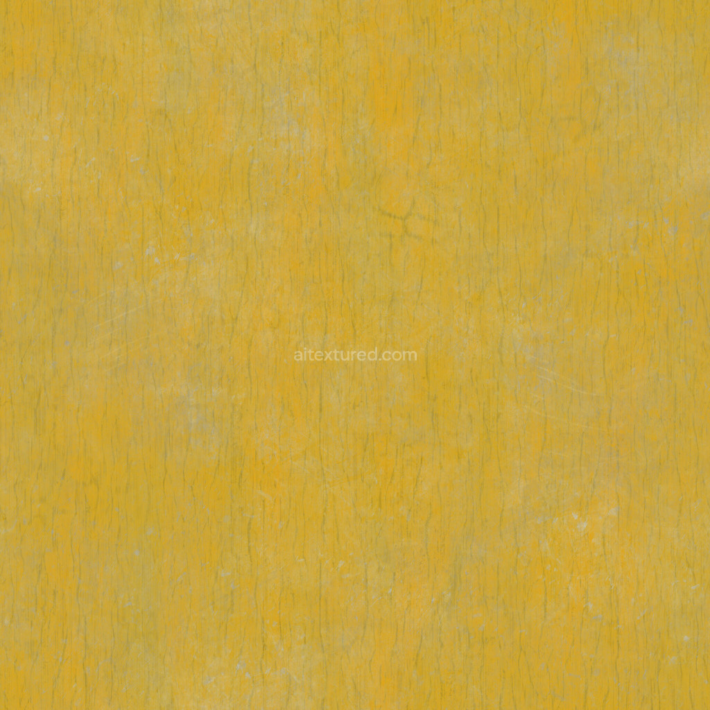 Seamless painted plaster texture in yellow tones