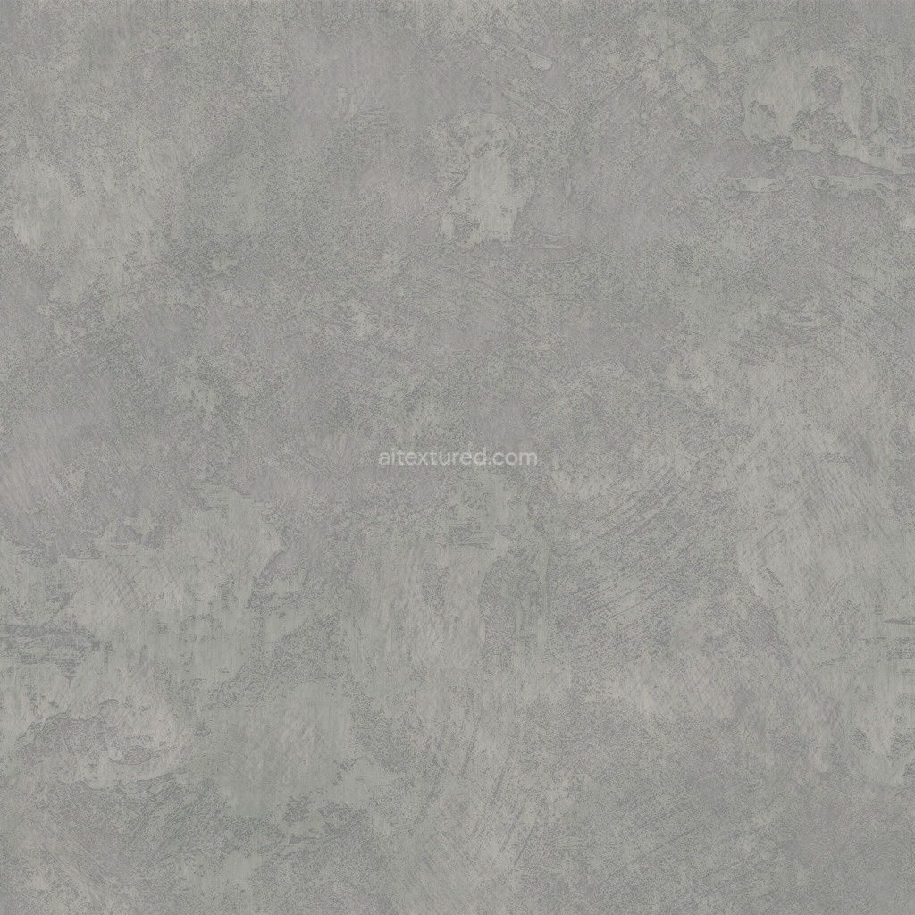 Seamless plaster texture for 3D models in gray color