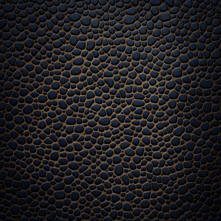 Skin with Unique Organic Dark Mosaic Pattern seamless PBR texture preview