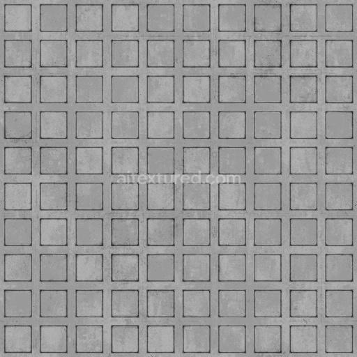 Concrete Waffle Slabs | Free PBR