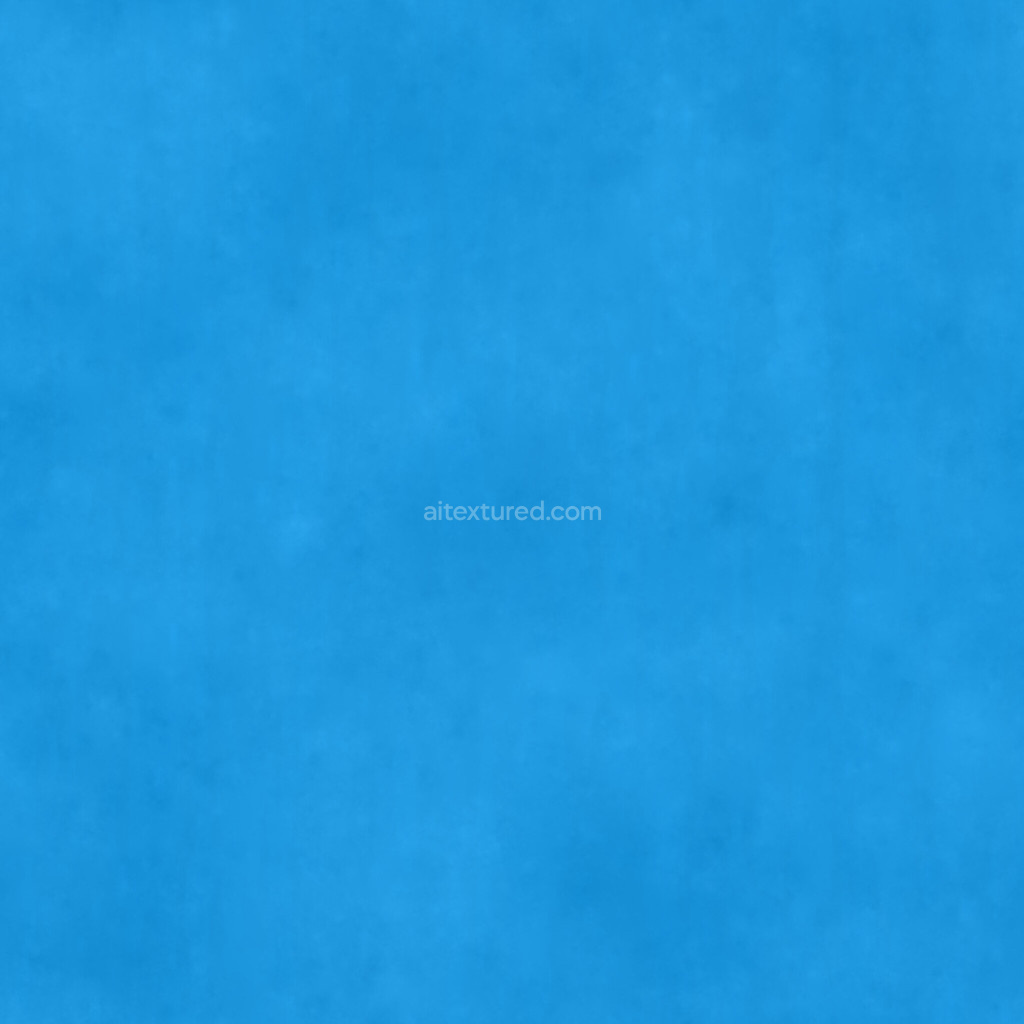 Seamless PBR paint texture in vibrant blue color