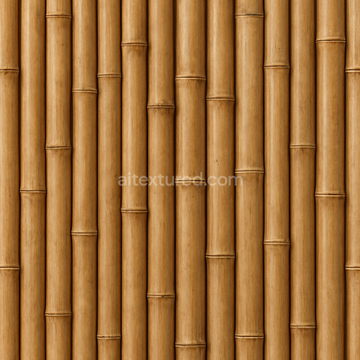 Photorealistic Bamboo Seamless Texture