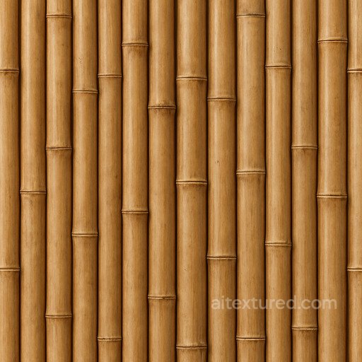 Photorealistic Bamboo Seamless Texture seamless Basic-materials PBR texture