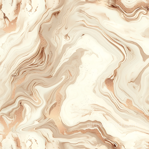 Creamy Beige Marble Seamless Texture with Elegant Rose Gold Swirls seamless Marble PBR texture
