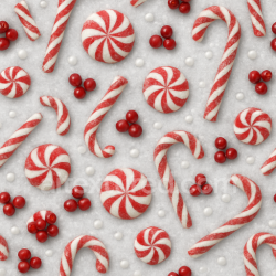 seamless Seamless 8k PBR 3d Texture of Candy Cane Striped Sweet Surface for Christmas texture 8k free download PBR