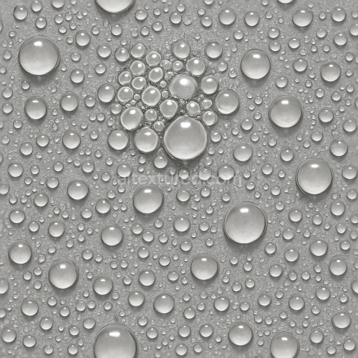 Seamless 3d texture pbr 8k clustered condensation droplets on plastic