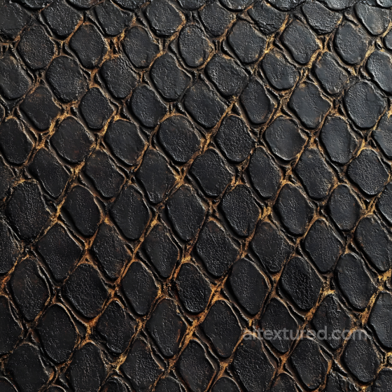 Of Dark Cracked Reptile Skin With Scaling Detail Skin texture preview