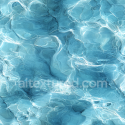 seamless Seamless 3D PBR Texture of Clear Pool Water with Vibrant Caustics and Gentle Ripples texture 8k free download PBR