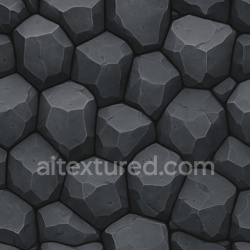 seamless Stylized Basalt Seamless Texture texture 1024x1024 free download PBR