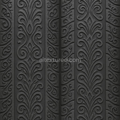 Ornate Tire Tread Rubber Texture Seamless 1024X1024