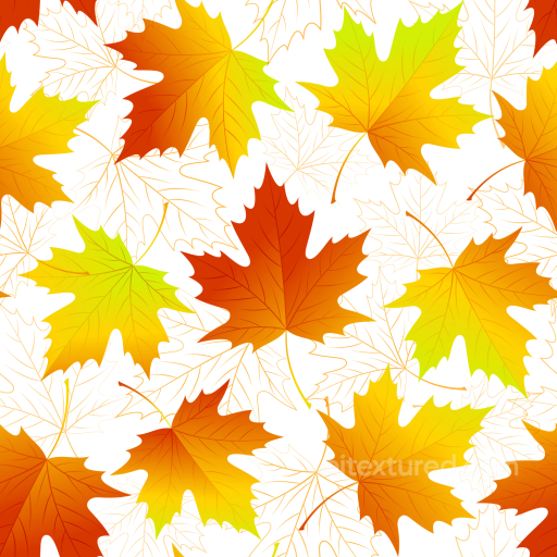 Featuring Vibrant Autumn Leaves in Orange and Yellow seamless Autumn Leaves  PBR texture