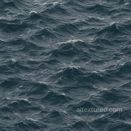 Heavy Ocean Seamless Texture seamless Water PBR texture