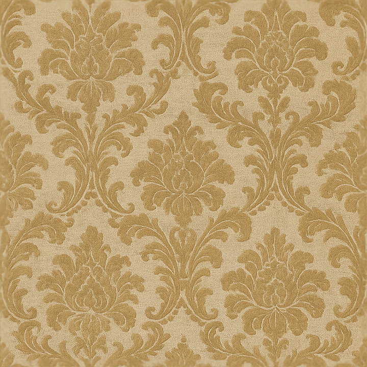 Wallpaper Showcasing Vintage Baroque Silk Jacquard Finish seamless PBR texture preview