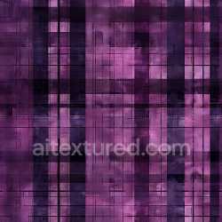 seamless Seamless 3D PBR Texture of Purple Abstract Plaid Fabric Pattern texture 8k free download PBR