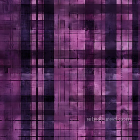 Metal PBR Texture of Brushed Purple Stained Metal Panels with Abstract Grid Pattern Plaid texture preview