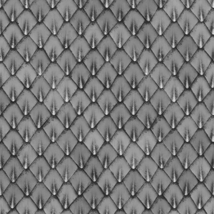 Geometric Metal Metallic Pattern seamless PBR texture preview