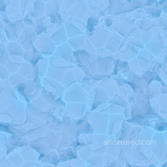 Bumpy Ice Texture | Free PBR Ground surface texture preview
