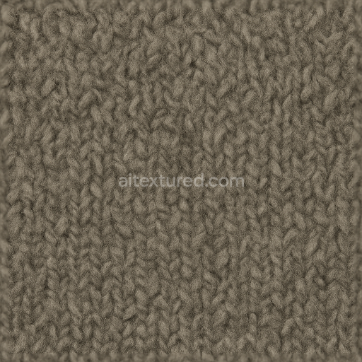Seamless 3d texture pbr 8k coarse wool dense wool matte finish