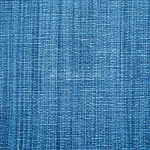 Seamless 3D Cracked Denim Fabric PBR Texture with Fine Weave and Blue Tones