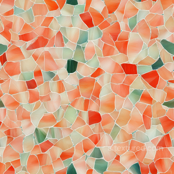 Mosaic PBR Texture with Pastel Terrazzo Chips and Soft Grout Mosaic texture preview