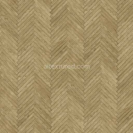 Herringbone Maple Wood Floor Tiles | Free PBR