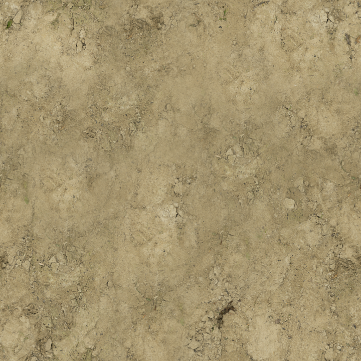 Sand Uneven Trampled seamless PBR texture preview