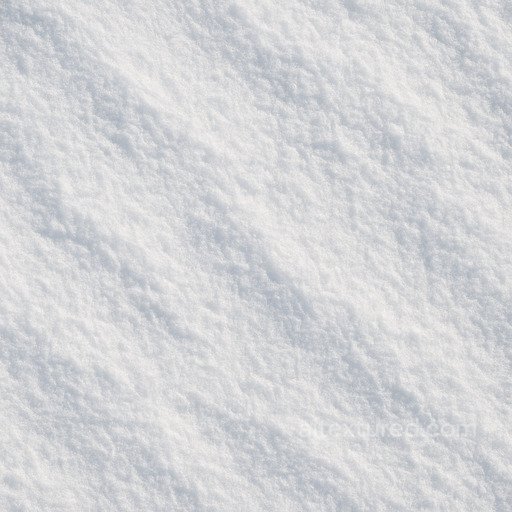 Detailed Powder Snow Seamless Texture seamless Snow-ice PBR texture