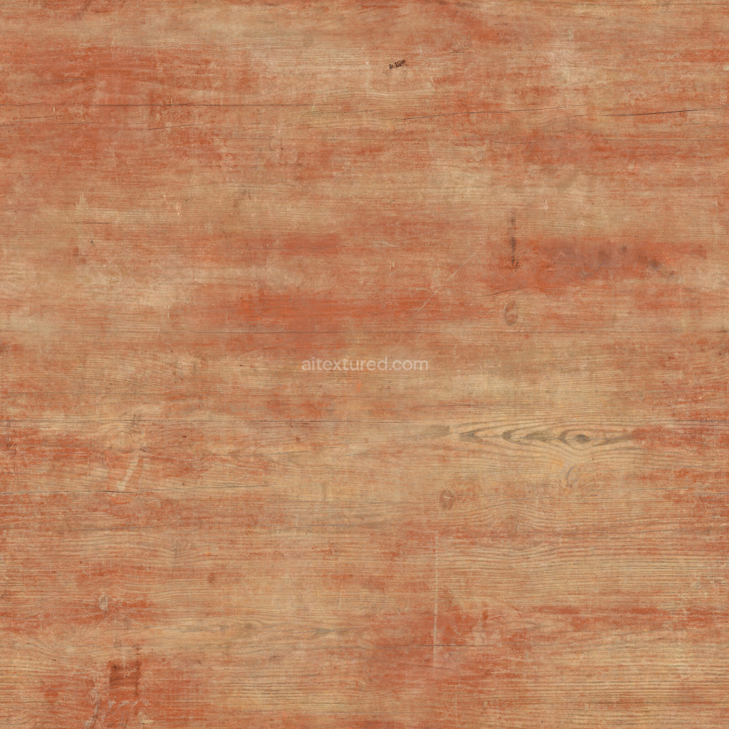 Seamless painted wood texture suitable for 3D applications
