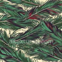 seamless Seamless 3D Jungle Leaf Camouflage PBR Texture with Stylized Tropical Foliage Pattern texture 8k free download PBR