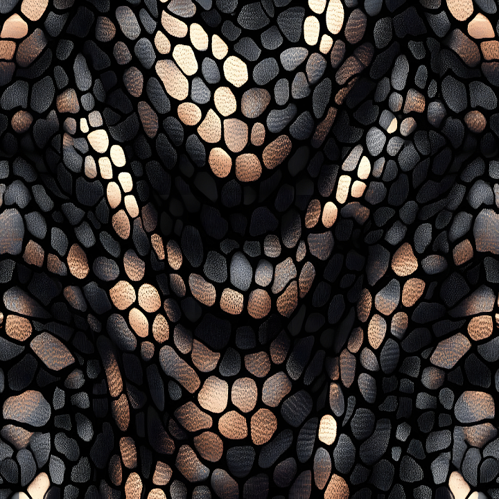 Reptilian Scaled Skin Featuring Detailed Pores and Organic Scale Pattern seamless PBR texture preview