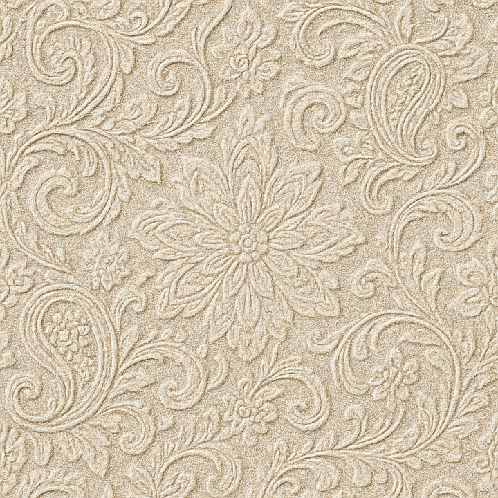 Ornate Cotton seamless PBR texture preview