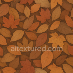 seamless Matte Autumn Leaves Texture Seamless 1024X1024 texture 1024x1024 free download PBR