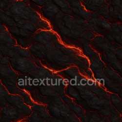 seamless Dark Lava Texture texture 8k free download PBR