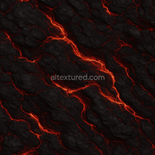 Dark Lava Texture