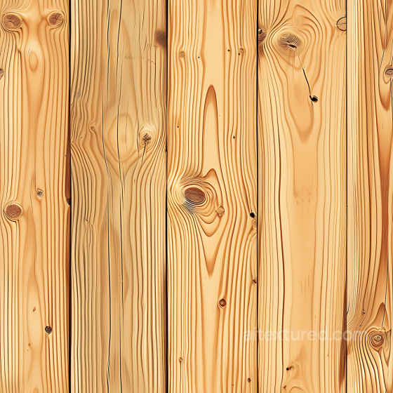 Pine Wood Planks PBR Texture with Natural Knots and Grain Detail Wood texture preview