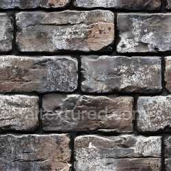 seamless Seamless 3D PBR Texture of Cracked Weathered Brick Wall with White Patina texture 8k free download PBR