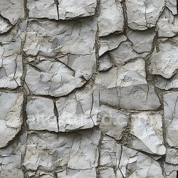 seamless Seamless 3D Cracked Stone Wall PBR Texture With Layered Grey Rock Surfaces texture 8k free download PBR