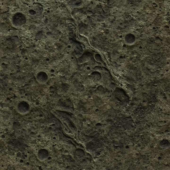 Dirty Alien Surface seamless PBR texture preview