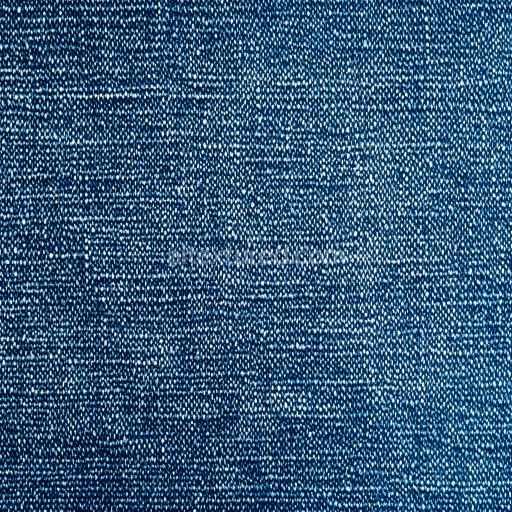 Seamless 3D cracked denim fabric PBR texture with distressed blue weave