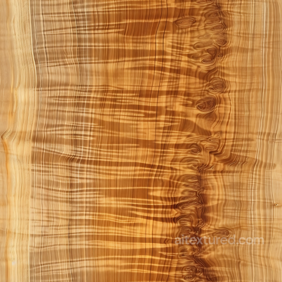 Polished Maple Wood PBR Texture with Natural Grain Patterns Wood texture preview