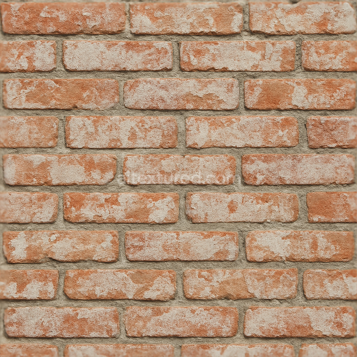 Seamless 3d texture pbr 8k realistic brick wall surface for architectural visualization