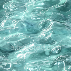 seamless Seamless 3D PBR Texture of Crystal Clear Turquoise Pool Water with Soft Rippling Waves texture 8k free download PBR