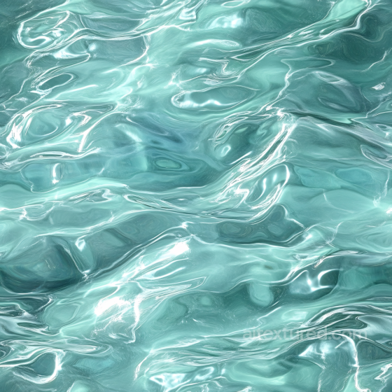 Crystal Clear Turquoise Pool Water Seamless Texture with Soft Rippling Waves Water texture preview
