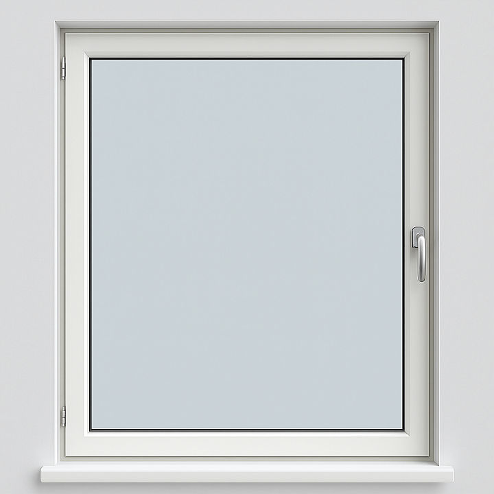 Of Modern Window With Smooth Clear Glass And Sleek Window Frame seamless PBR texture preview