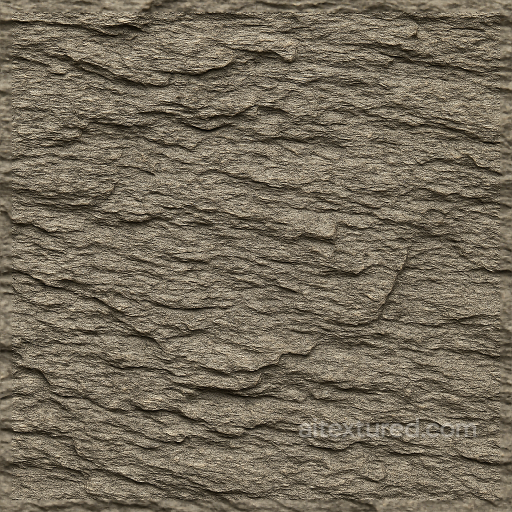Schist Flaky Layered Rough Natural Rock Surface seamless Stone PBR texture